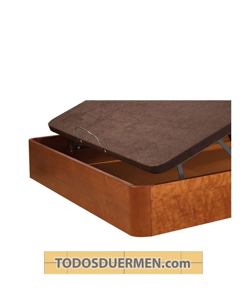 Canapé de Madera Gran Capacidad con tapa 3D transpirable TodosDuermenTodas las Medidas-Canapés Abatibles-Todos Duermen