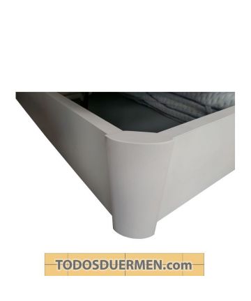 Canapé De Madera Gran Capacidad Con Tapa 3D Transpirable TodosDuermenTodas Las Medidas