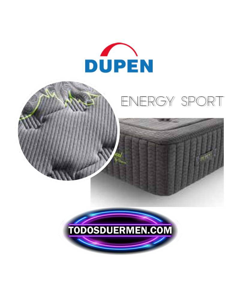 Colchón deportivo de muelles ensacados Energy Sport Dupen-Colchones-Todos Duermen