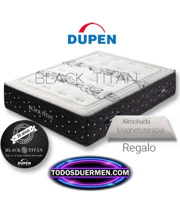 Colchón Black Titan ViscoGrafeno Micromuelles Dupen TodosDuermen.com
