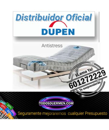 Colchón Antistress Distribuidor Oficial Dupen TodosDuermen.com
