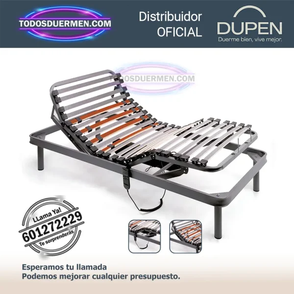 Cama Articulada Eléctrica Dupen R-93 - Todosduermen.com