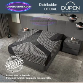Colchón de Muelles Ensacados Dupen Black Moon – Black Edition - Todosduermen.com