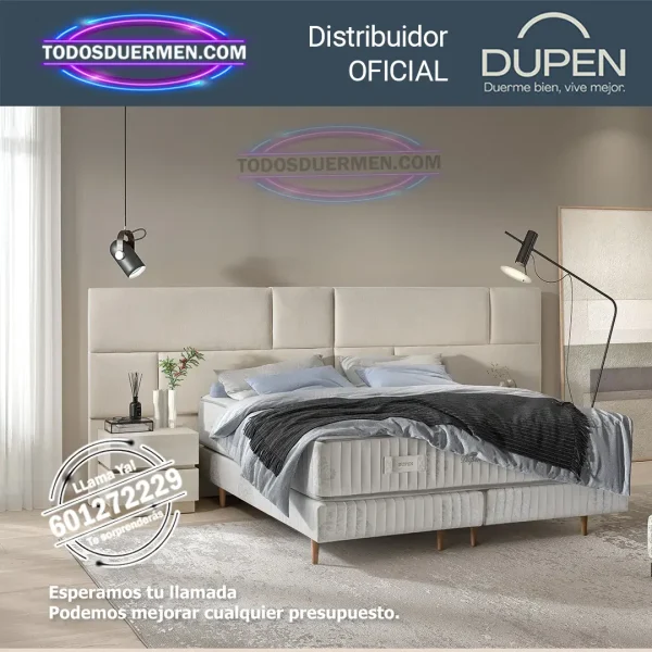 Colchones muelles ensacados Dupen Gold 33 cm - Magnífico - Imagen 3