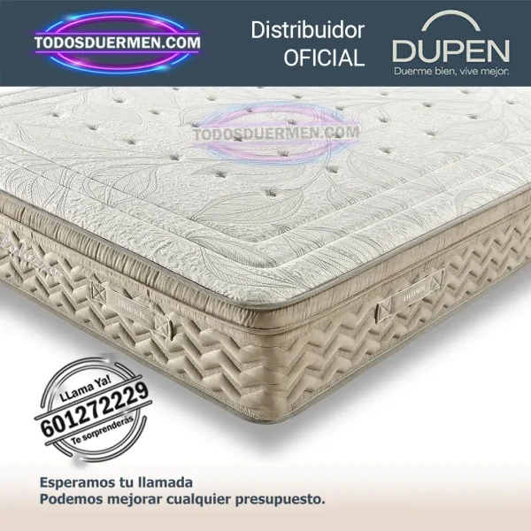 Colchón de Muelles Ensacados Dupen Palazzo - todosduermen.com
