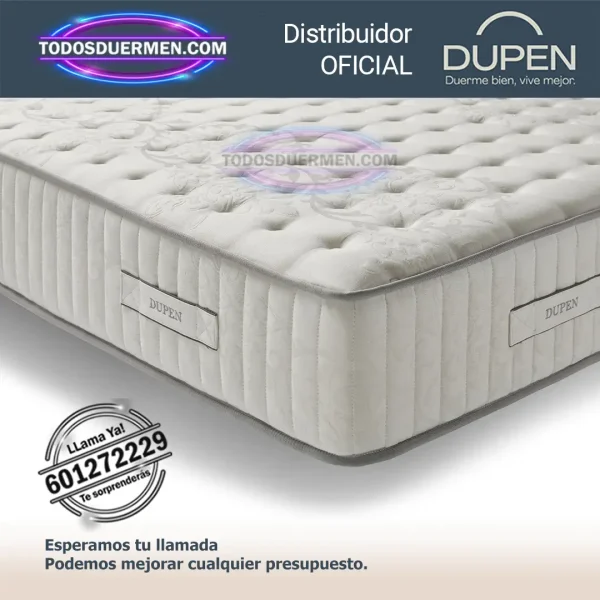 Colchones de Muelles Ensacados Sahara Dupen 26 cm con canape abatible - Serenidad - Imagen 5