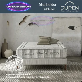 Colchón de Muelles Ensacados Dupen Versalles - Todosduermen.com