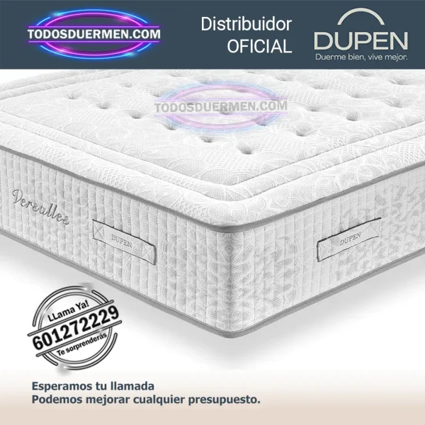 Colchones de Muelles Ensacados Versalles Dupen 32 cm - Espléndido - Imagen 4