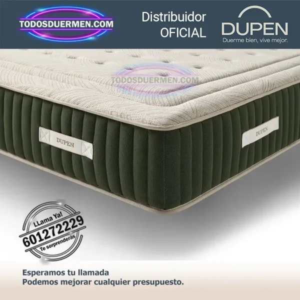 Colchones de Muelles Ensacados Natural Green Dupen 31 cm - Serenidad - Imagen 4