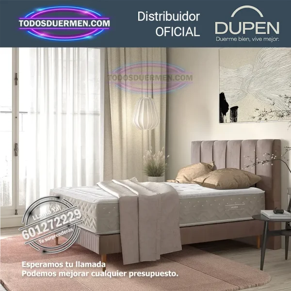 Colchones Viscoelasticos Memory Duo Dupen 32 cm - Irresistible - Imagen 3