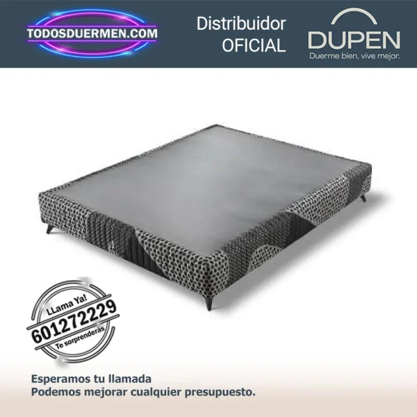 Canapé Fijo Dupen Sleep Base - Black Edition – Pack Serenity - Todosduermen.com