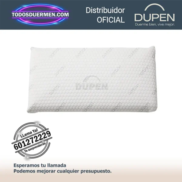 Almohada Dupen Ecológica Carbono