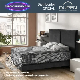Colchón de Muelles Ensacados Dupen Black Box – Black Edition - Todosduermen.com