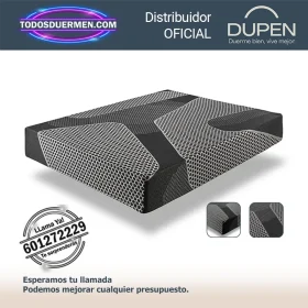 Colchones de muelles ensacados black moon dupen 28 cm con viscoenergética Energex y tejido premium Black Edition