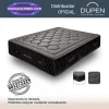 Colchón Viscoelástico + Micro Muelles Ensacados Dupen de Lujo Black Titan – Black Edition - Todosduermen.com
