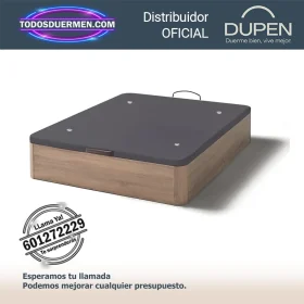 Canape Abatible Dupen Livorno (arcon de madera) - Todosduermen.com