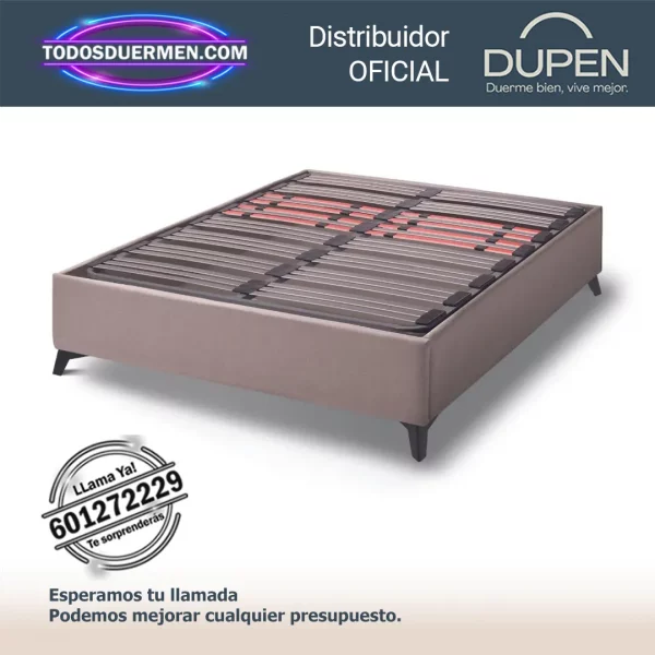 Canapé Fijo Dupen Lugo de Madera Reciclada - Todosduermen.com — Distribuidores Oficiales Dupen
