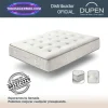 Colchones muelles ensacados Dupen Gold 33 cm junto a la almohada viscoelástica Carbono Dupen incluida de regalo.