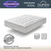 Colchones de muelles ensacados Executive Dupen 33 cm, ideal para parejas, con doble cara, lana y algodón