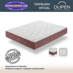 Colchones de Muelles Ensacados Ionic Balance Dupen 30 cm, grafeno, turmalina y almohada Monic de regalo