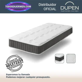 Colchones de Muelles Ensacados Joy Dupen 21 cm, doble cara y firmeza media