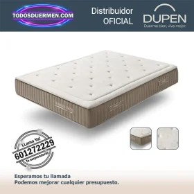 Colchones de Muelles Ensacados Lumbar Tech Dupen 28 cm de altura y refuerzo lumbar
