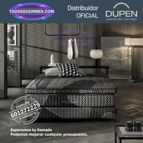 Canapé Fijo Dupen Sleep Base - Black Edition – Pack Serenity - Todosduermen.com