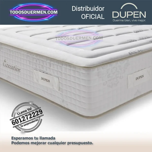 Colchones de Muelles Ensacados Executive Dupen 33 cm - Inolvidable - Imagen 4