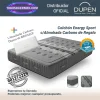 Colchones de Muelles Ensacados Energy Sport Dupen 30 cm con Almohada Carbono de regalo, ideal para deportistas