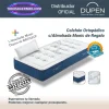 Colchon ortopedico firme Dupen 28 cm con muelles bonell y almohada Monic de regalo