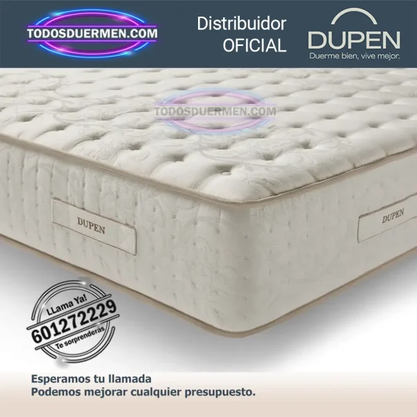 Colchones Viscoelasticos Oasis Dupen 25 cm con canape abatible - Fascinante - Imagen 5