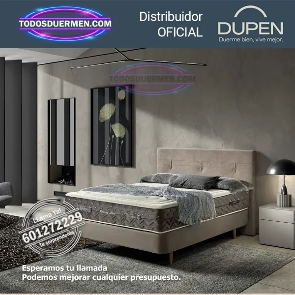 Colchones Viscoelasticos Memory Plus Dupen 28 cm - Radiante - Imagen 3