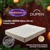 Imagen navideña del Colchon Dupen Verso 24 cm de firmeza media, presentado por TodosDuermen.com, Distribuidores Oficiales Dupen.