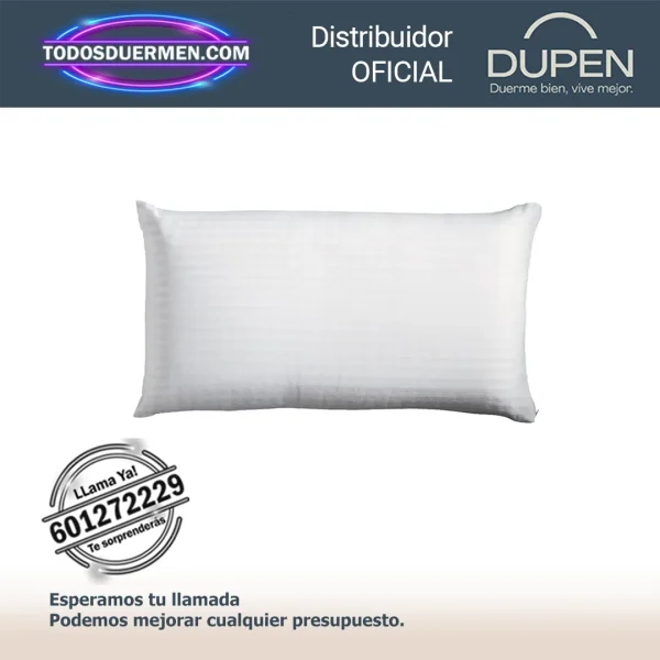 Almohada Ecológica Tacto Pluma Monic de Dupen