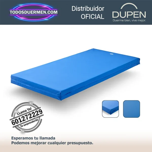 Colchones Viscoelasticos Anti Escaras Geriátrico Dupen - 15 cm firme para personas mayores