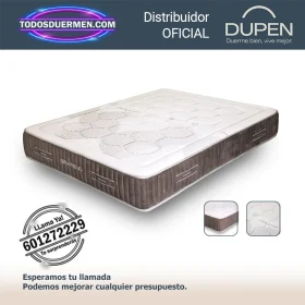 Colchones Viscoelasticos Dupen Grafeno 28 cm, , firme y transpirable, ideal para un descanso saludable.