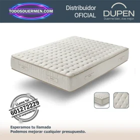 Colchones Viscoelasticos Oasis Dupen 25 cm, con regalo de almohada