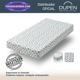 Colchón de Cuna Dupen Marco HR Alta Densidad - Todosduermen.com