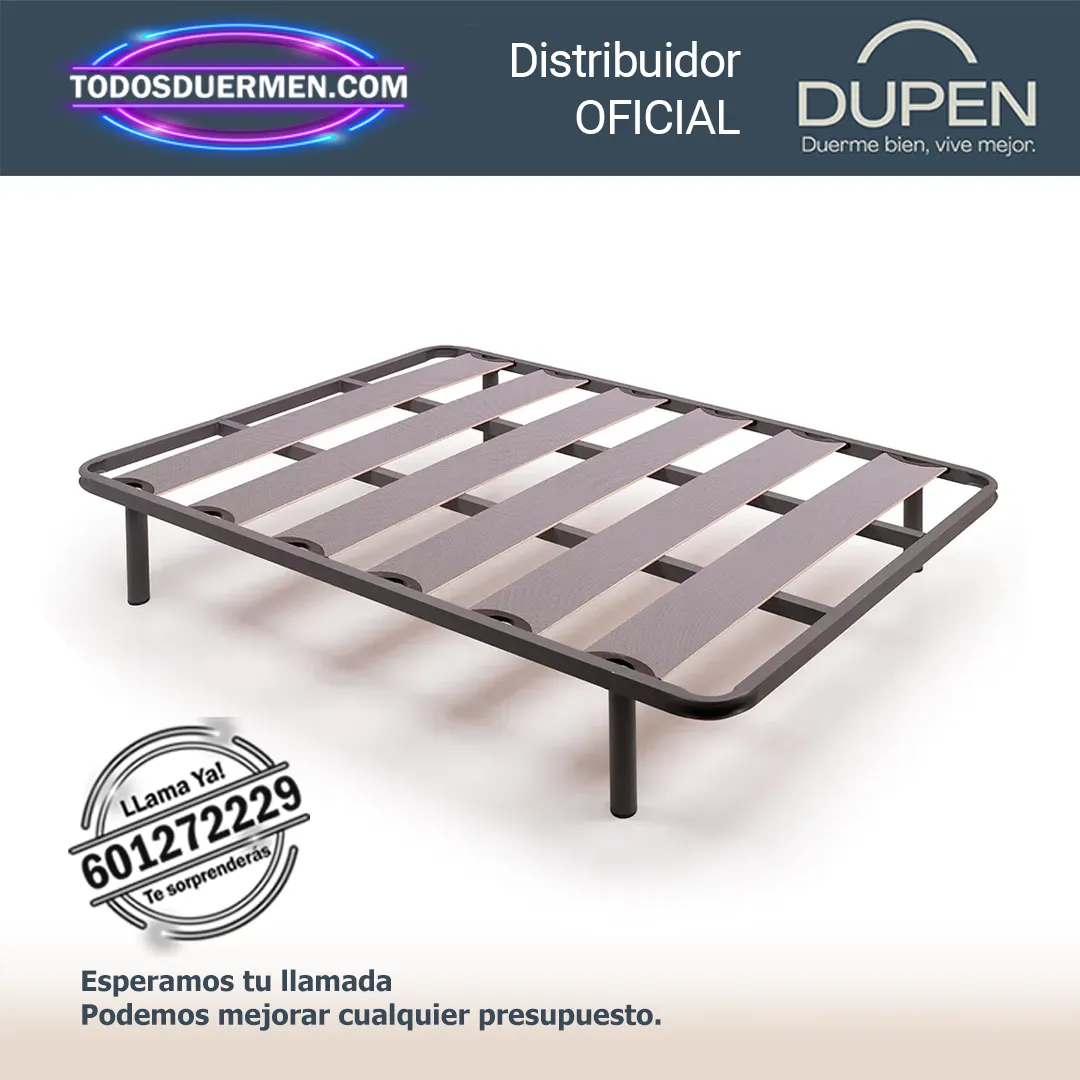 Somier de Lamas Metálico R-66 de Dupen