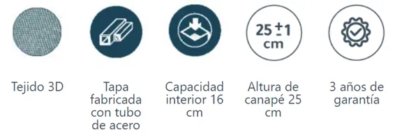 caracteristicas bases abatible Alcala