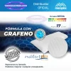 Almohada Visco XL de Moraplex con altura extra y soporte cervical ergonómico para un descanso confortable y fresco.