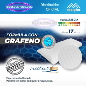 Almohada Visco XL de Moraplex con altura extra y soporte cervical ergonómico para un descanso confortable y fresco.