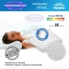 Almohada cervical Climacool Moraplex con tecnología transpirable y núcleo de Memory Foam para un descanso fresco y ergonómico.