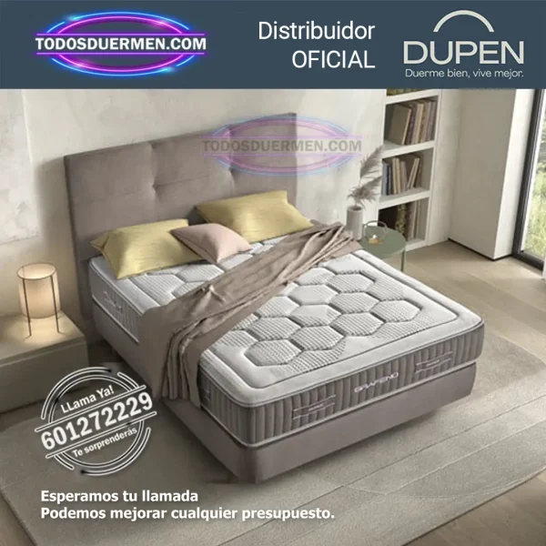 Colchón Antibacteriano Dupen Grafeno - Todosduermen.com
