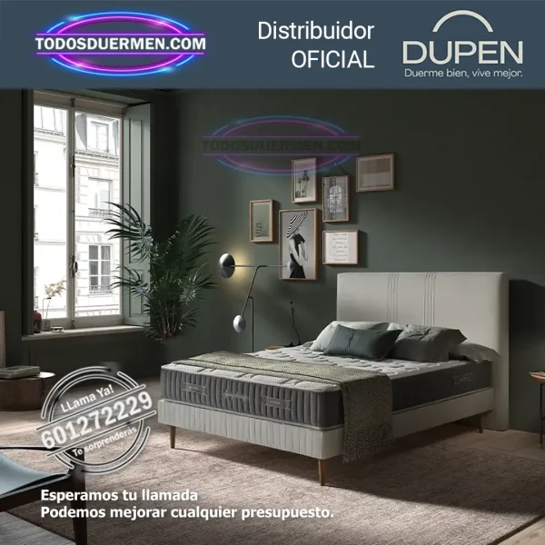 Colchón Viscoelástico de Alta Densidad Dupen Symphony - Todosduermen.com