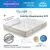 colchon sleepmemory d70 moraplex 30 cm con almohada de fibra de regalo 70 cm incluida