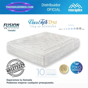 Colchón Viscoelástico + HR Moraplex ViscoPlex Air - Todosduermen.com
