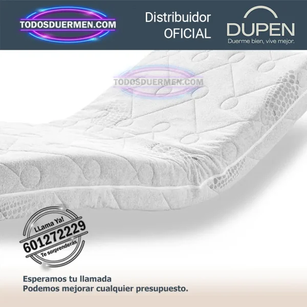 Colchón de Látex Dupen Antistress - Todosduermen.com