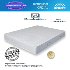 Colchón de Muelles Bicónicos Moraplex Neptuno - Todosduermen.com