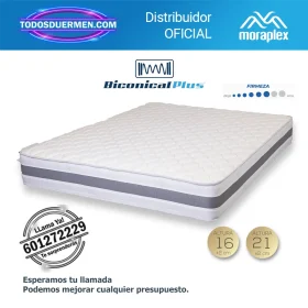Colchón de Muelles Bicónicos Moraplex Superclass - Todosduermen.com